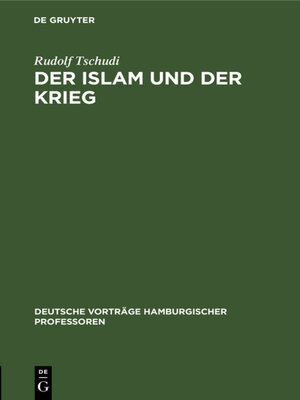 cover image of Der Islam und der Krieg